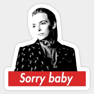 sorry baby Sticker